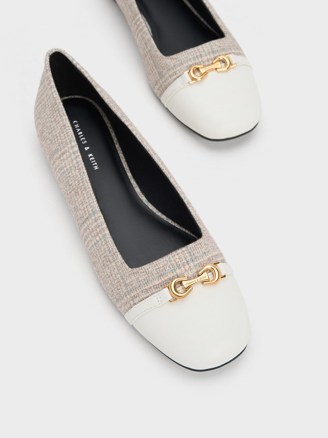 Grey best sale ballerina pumps