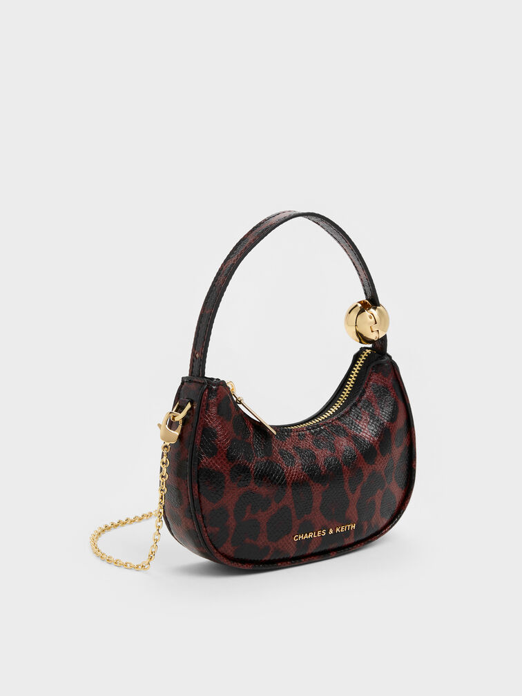 Micro Jesmyn Leopard-Print Two-Way Bag, Animal Print Burgundy, hi-res