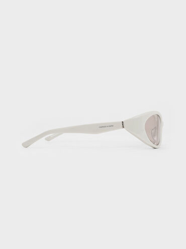 Eden Oval Sports Sunglasses, Chalk, hi-res
