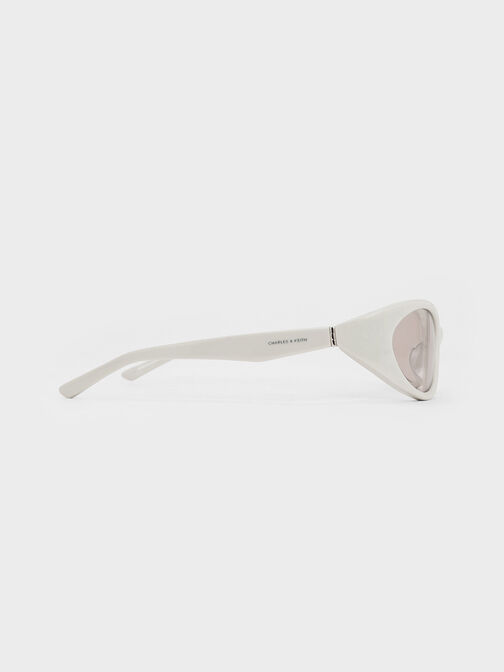 Eden Oval Sports Sunglasses, Chalk, hi-res