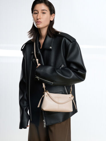 Noane Top Handle Bag, Oat, hi-res