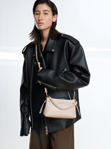 Noane Top Handle Bag, Oat, hi-res