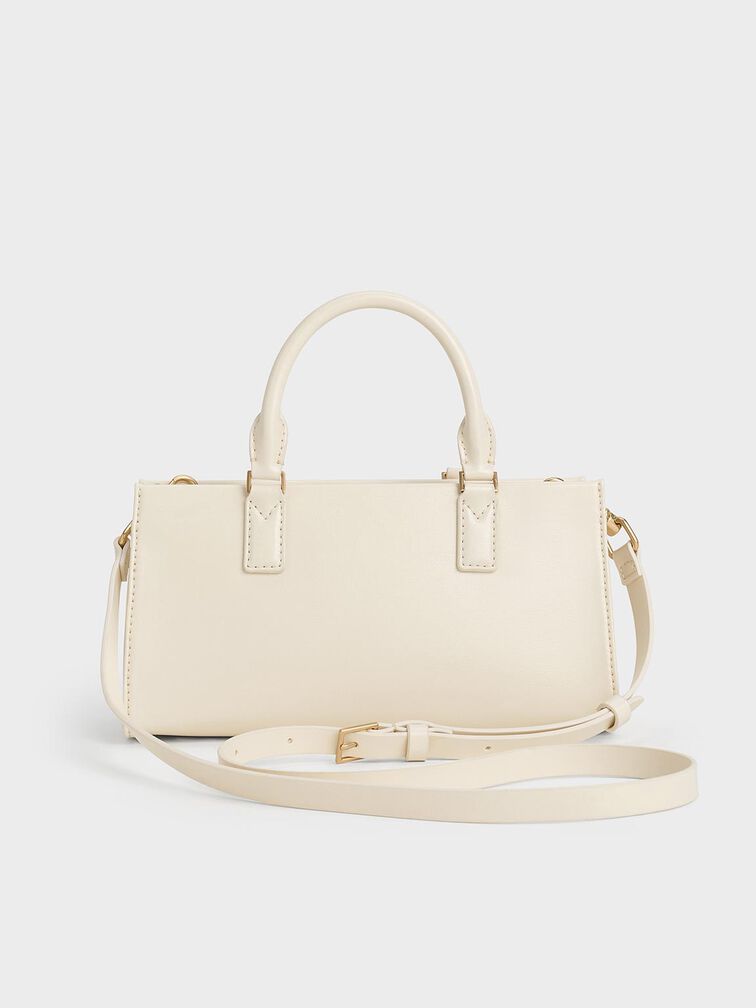 Mini Kerry Tote Bag, Cream, hi-res