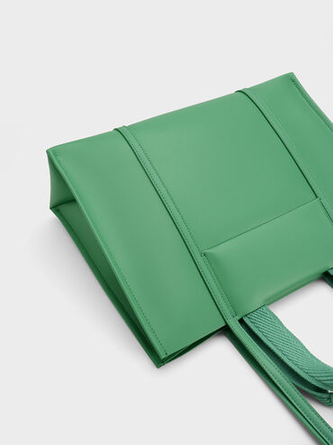 Shalia Tote Bag, Green, hi-res
