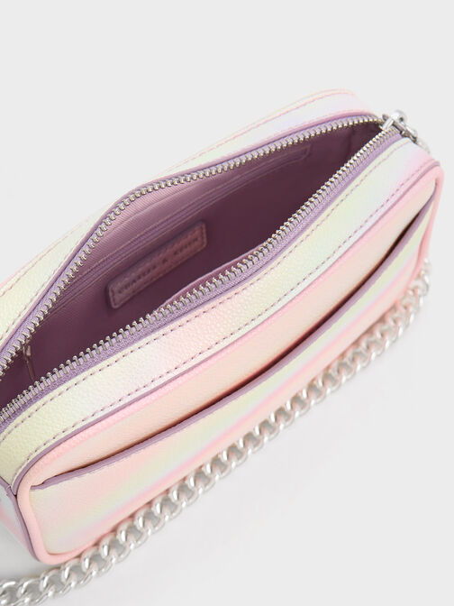 Cayce Swirl-Print Boxy Crossbody Bag, Pearl, hi-res