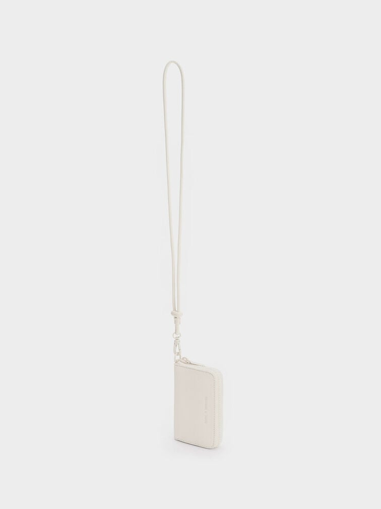 Errya Zip-Around Wallet, Cream, hi-res