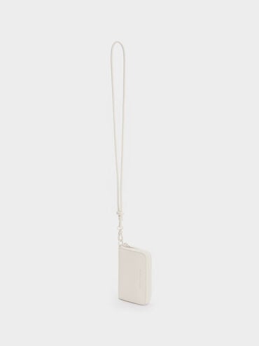Errya Zip-Around Wallet, Cream, hi-res