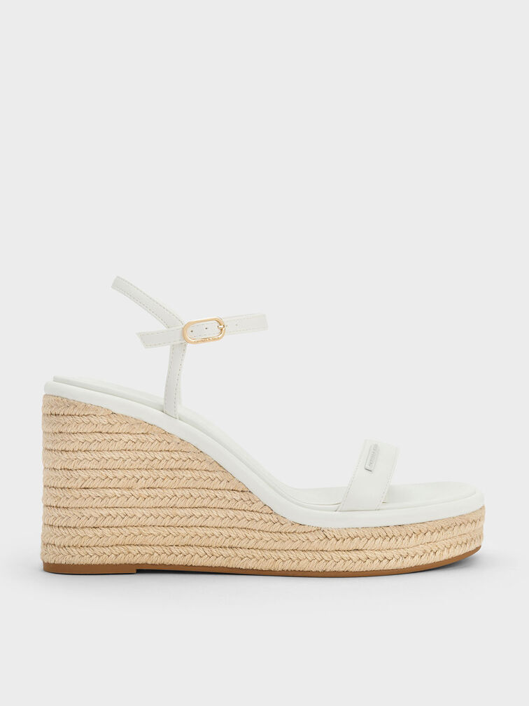 Espadrille Wedges, Chalk, hi-res