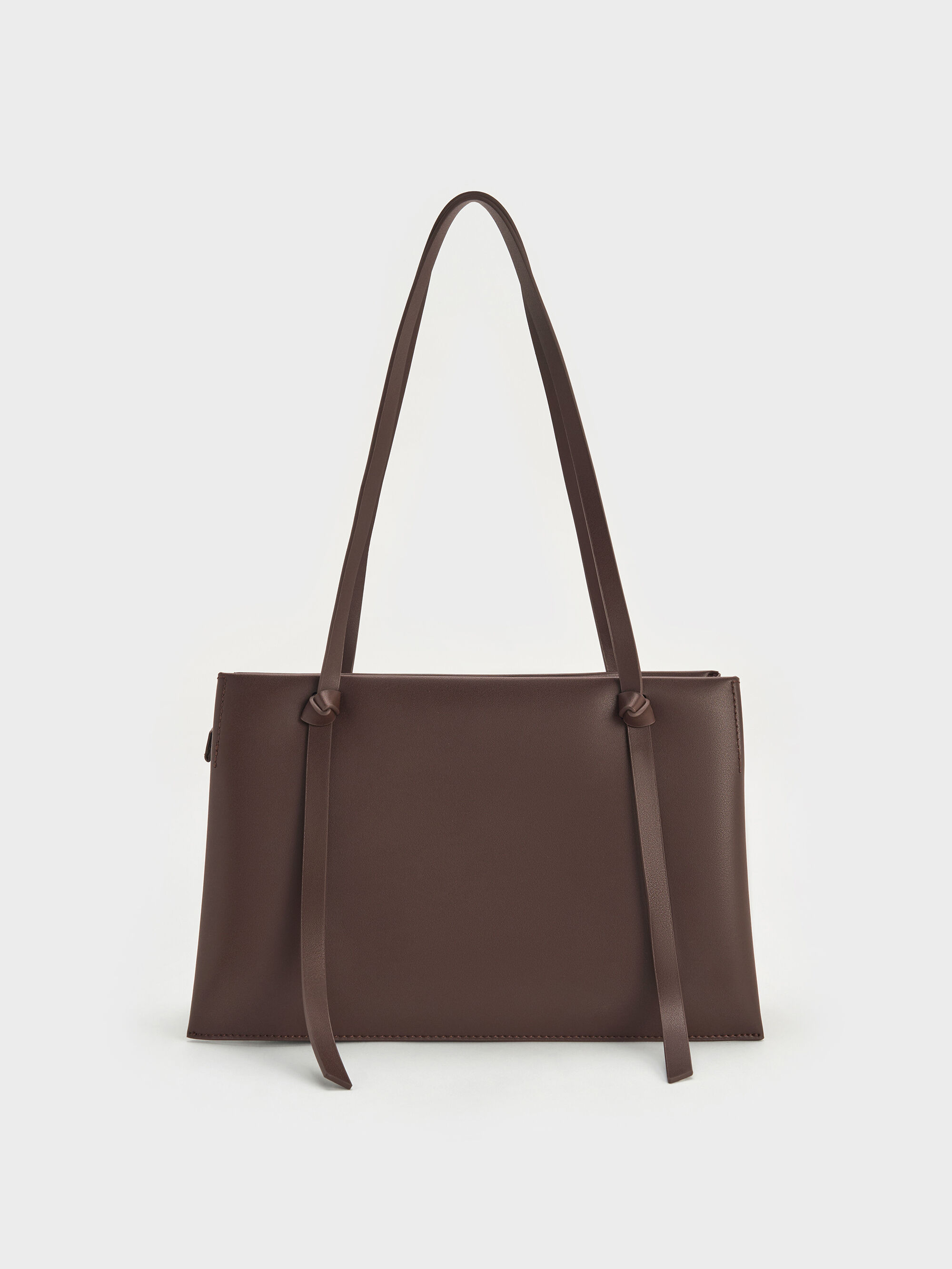 Espresso Brown Midori Geometric Tote Bag - Espresso Brown