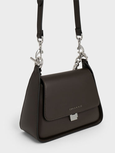 Minta Trapeze Bag, Dark Moss, hi-res