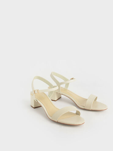 Open-Toe Sandals, Chalk, hi-res