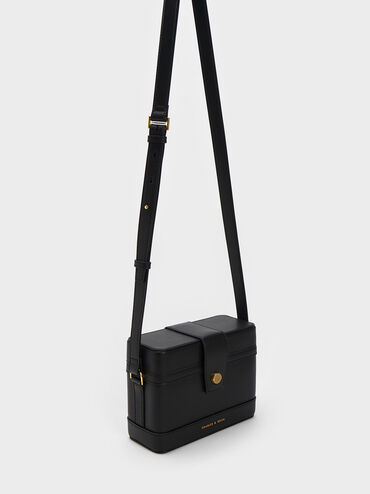 Bronte Boxy Crossbody Bag, Black, hi-res