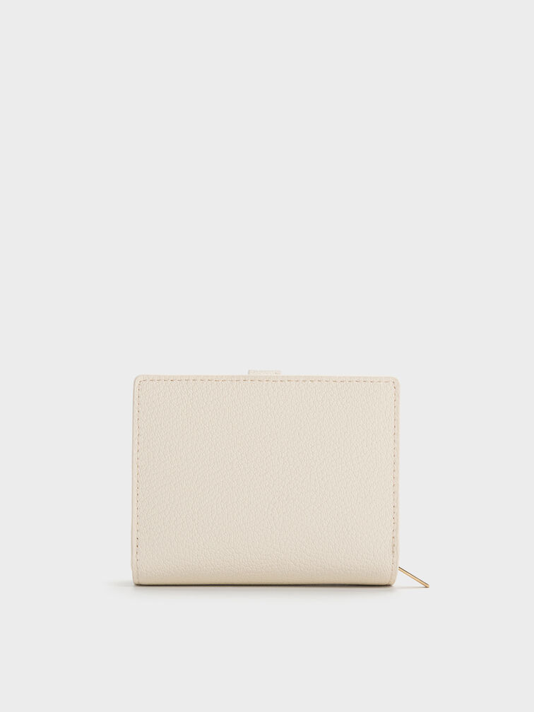 Allyn Small Wallet, Cream, hi-res