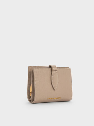 Allyn Small Wallet, Taupe, hi-res