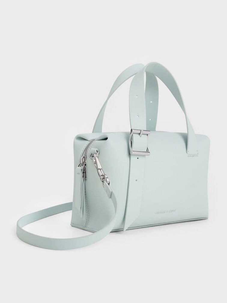 Marceline Bowling Bag, Sage Green, hi-res