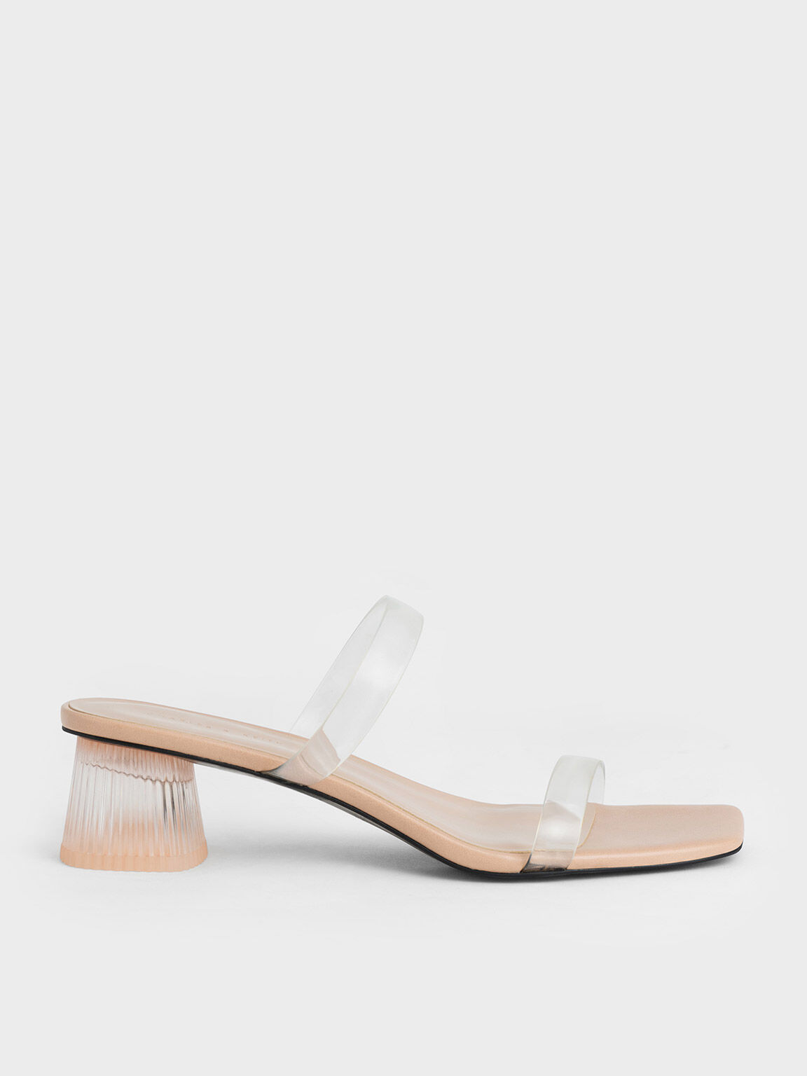 Strappy nude mules deals