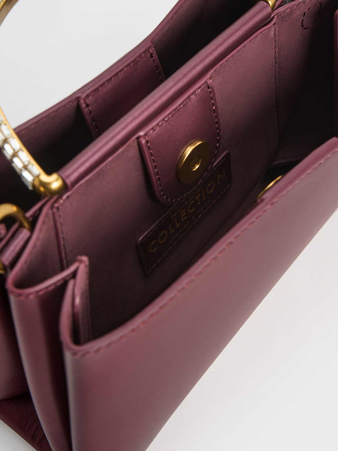 Charles and keith prune bag outlet