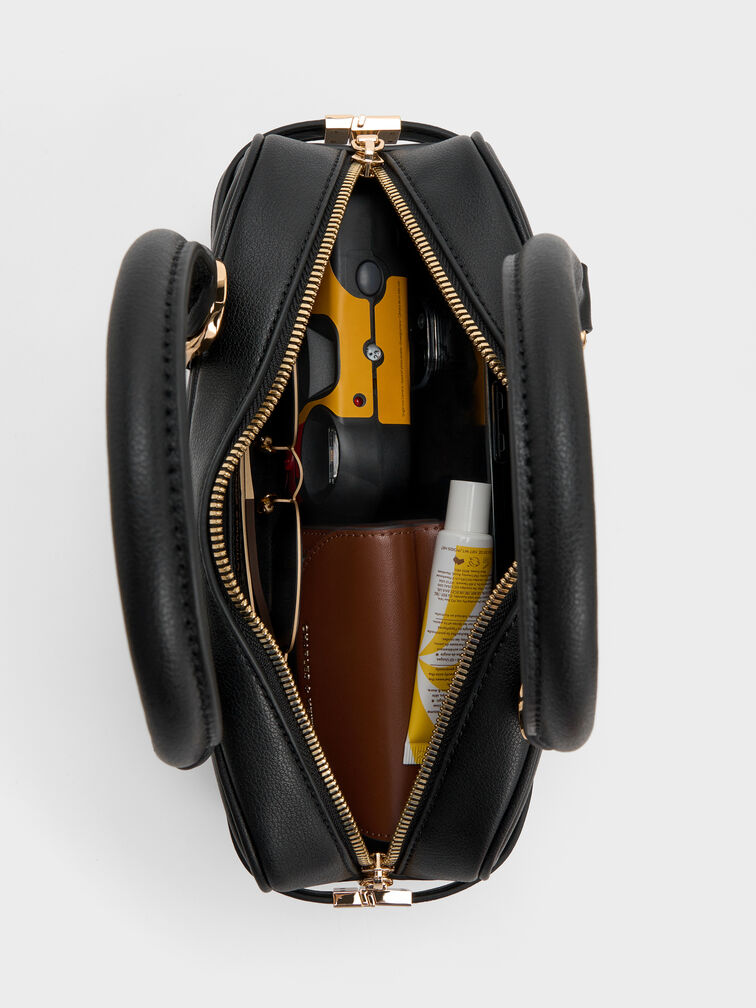 Scottie Bowling Bag, Black, hi-res