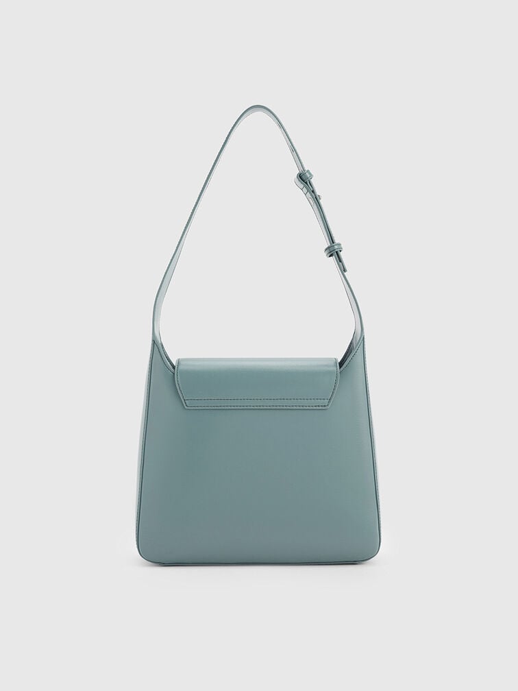 Adelie Envelope Shoulder Bag, Slate Blue, hi-res