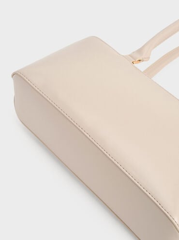 Wisteria Elongated Top Handle Bag, Oat, hi-res