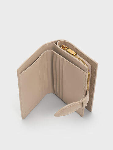 Allyn Small Wallet, Taupe, hi-res
