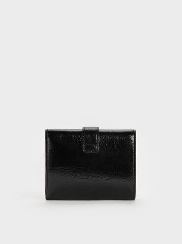 Acelynn Belted Small Wallet, Black, hi-res