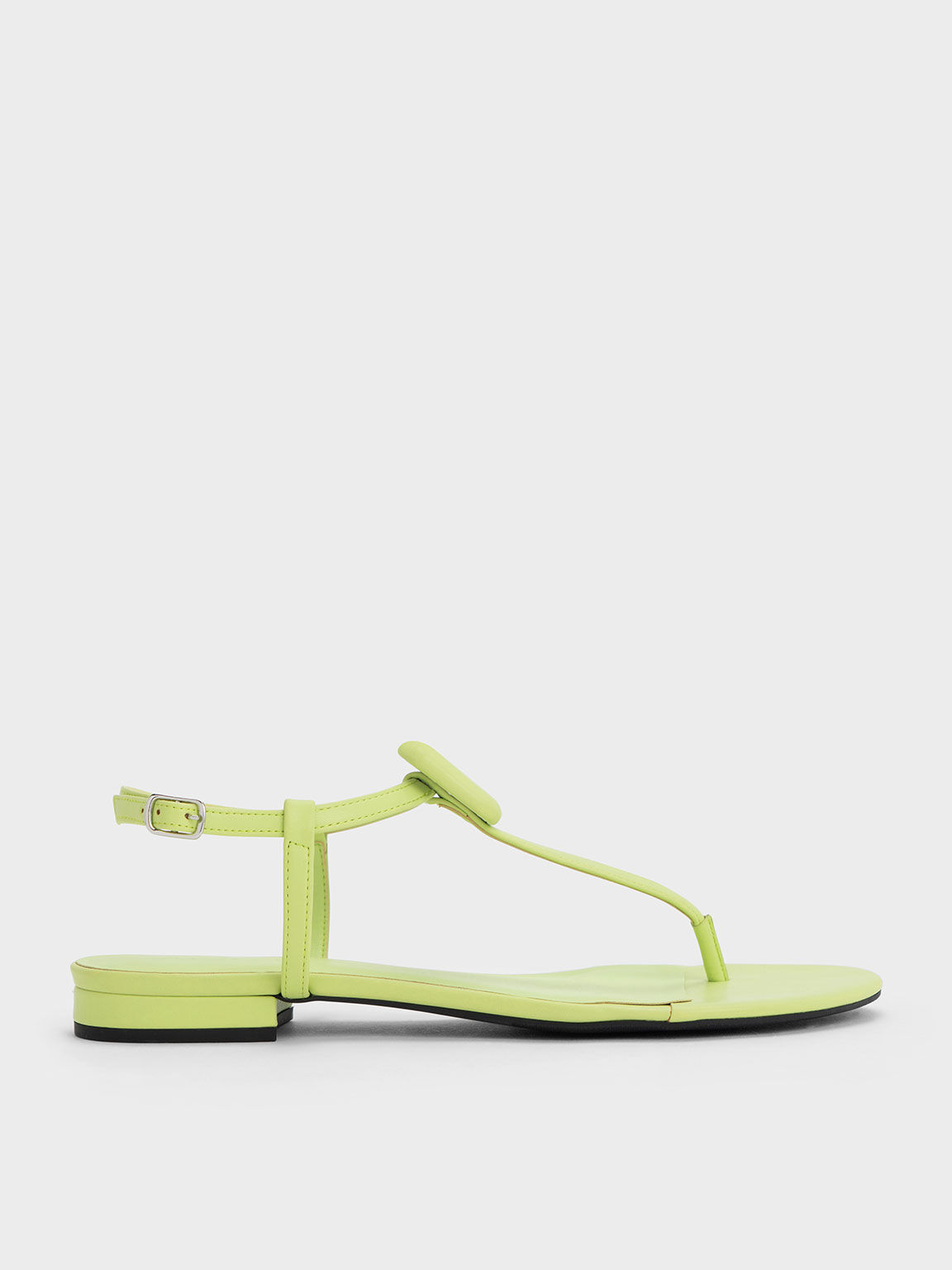 Koa Thong Sandals Lime