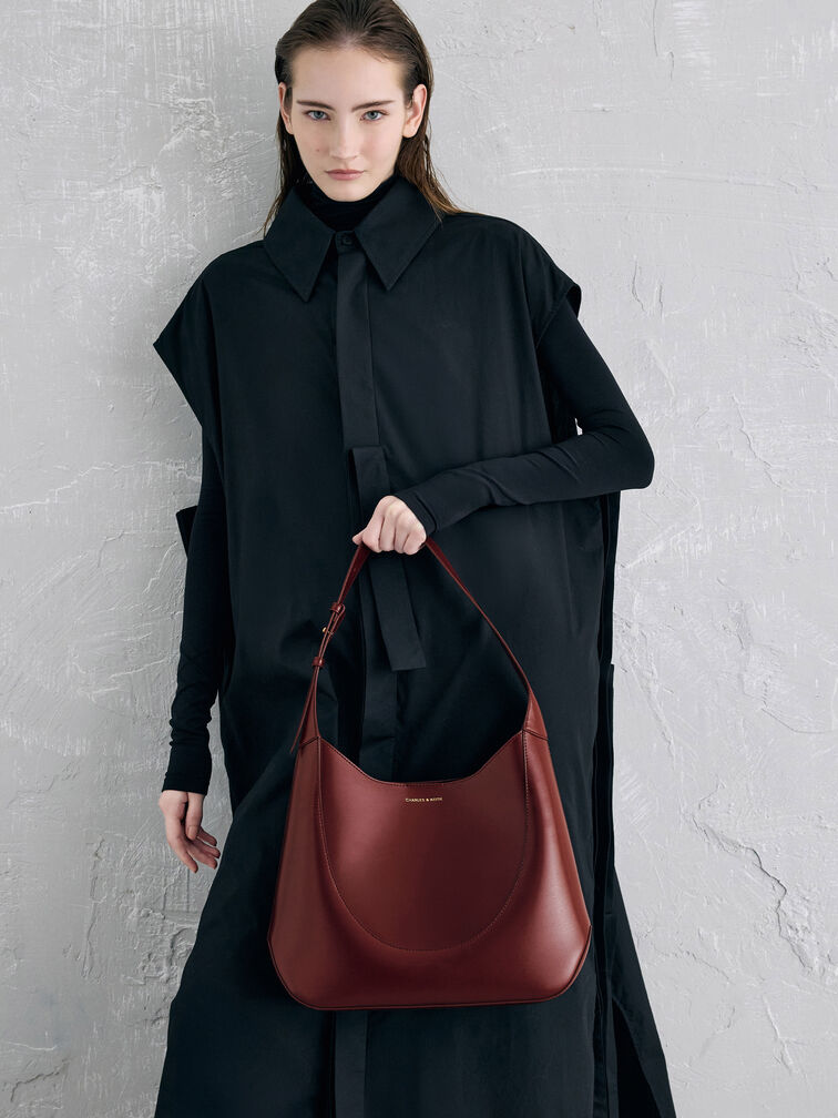 Sigrid Hobo Bag, Mulberry Plum, hi-res