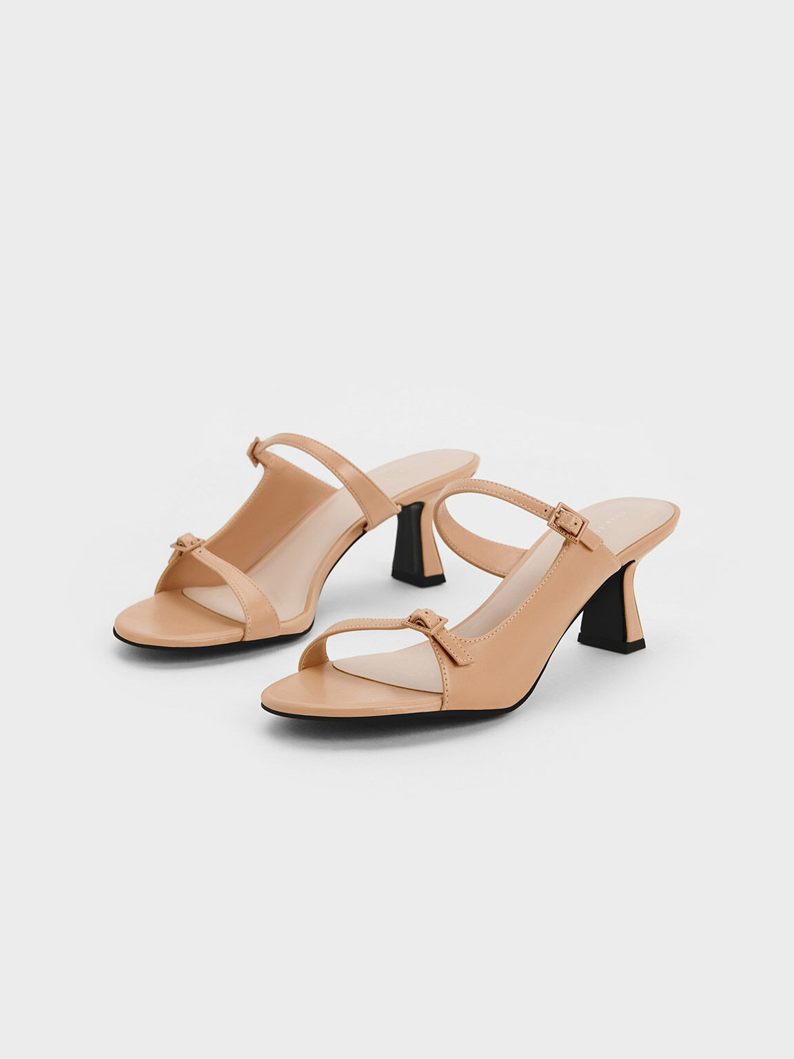 Double strap outlet high heel sandals