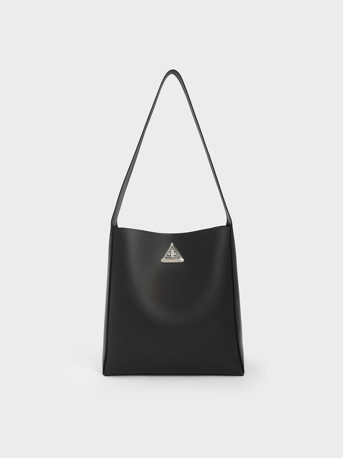 Buy Haute Sauce Yellow Triangle Handbag Online