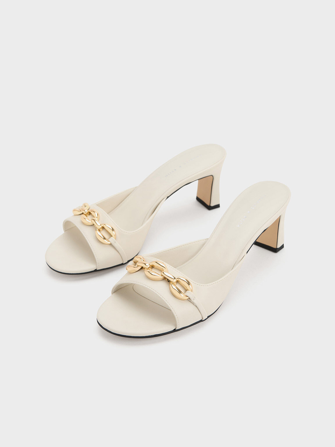 Chunky sales heel mules