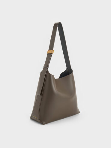 Edna Tote Bag, Dark Moss, hi-res