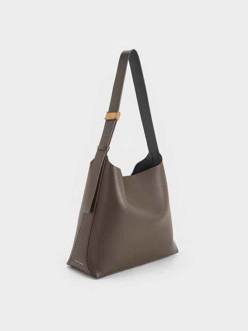 Edna Tote Bag, Dark Moss, hi-res