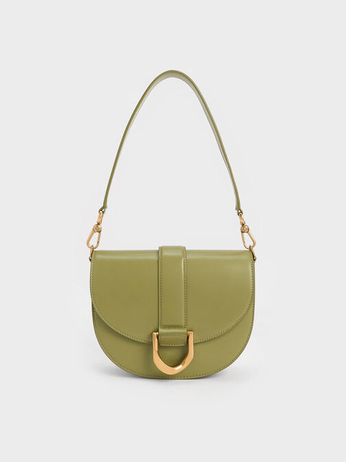 Gabine Saddle Bag, Pistachio, hi-res