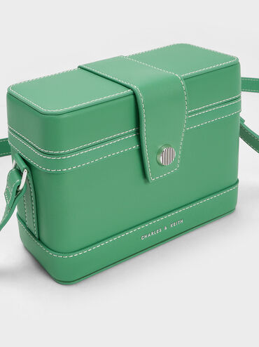 Bronte Boxy Crossbody Bag, Green, hi-res
