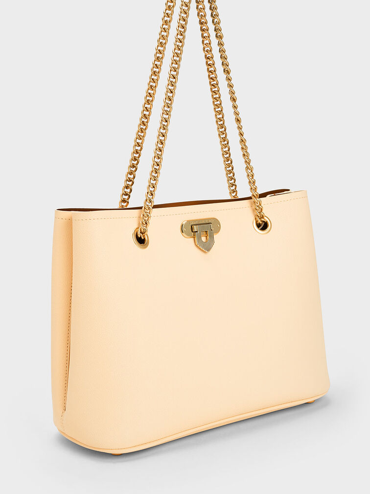 Alcott Tote Bag, Beige, hi-res