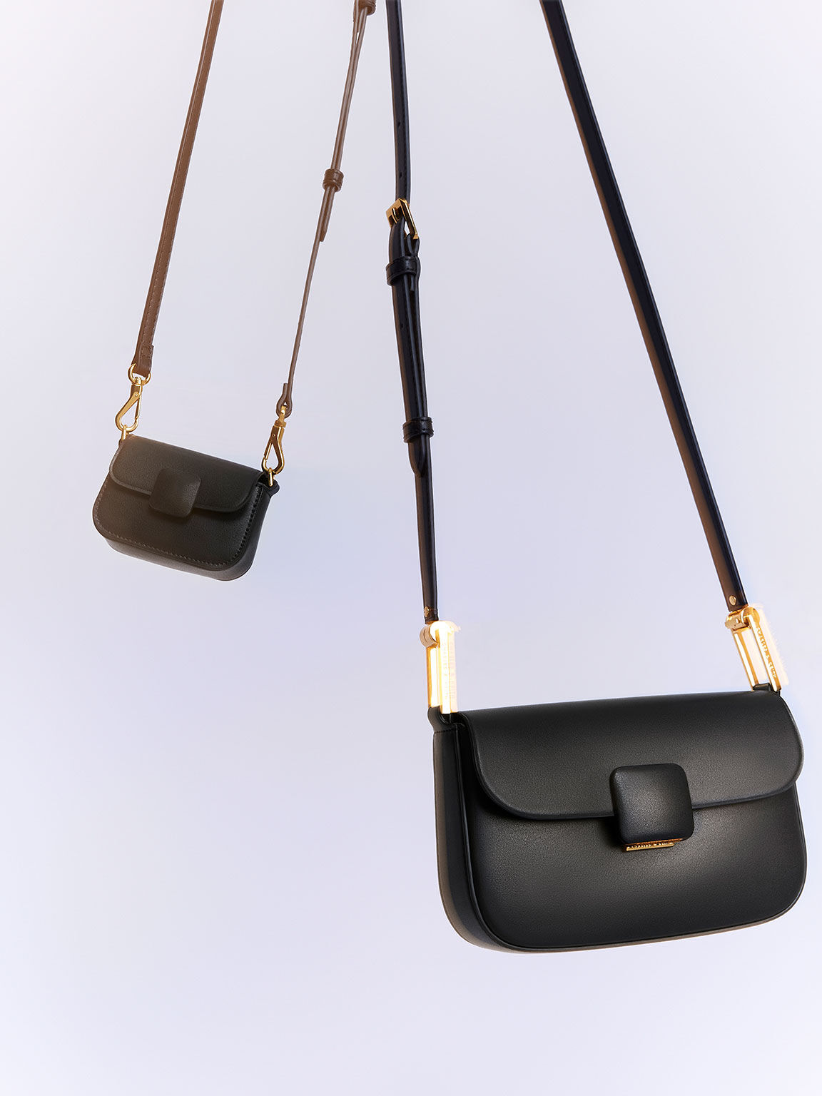 Joelle Hawkens Victory Folder Large Black Leather Satchel Convertible Bag  Purse | eBay