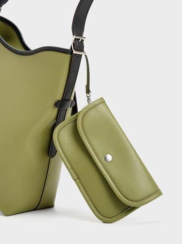 Naomi Slouchy Hobo Bag, Olive, hi-res