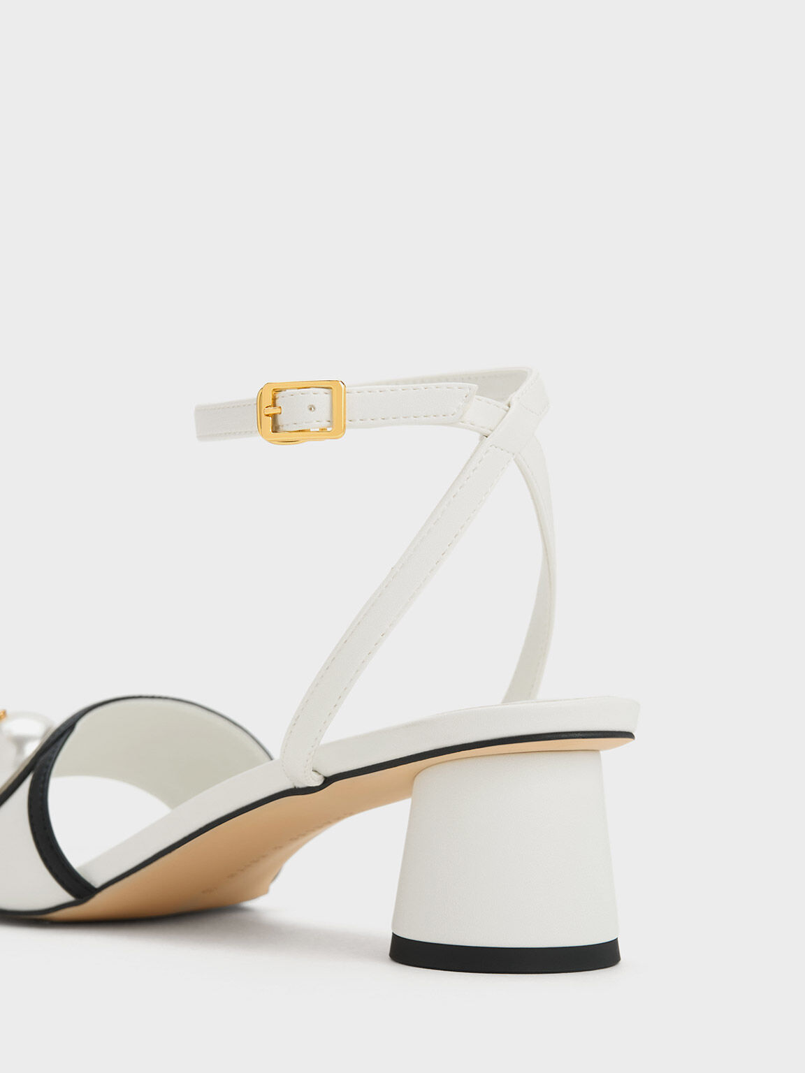 Pearl heeled sale sandals