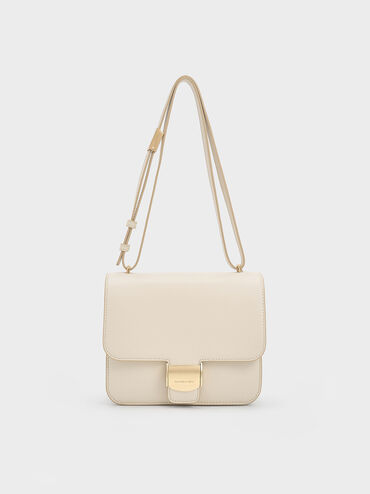 Violetta Boxy Bag, Beige, hi-res