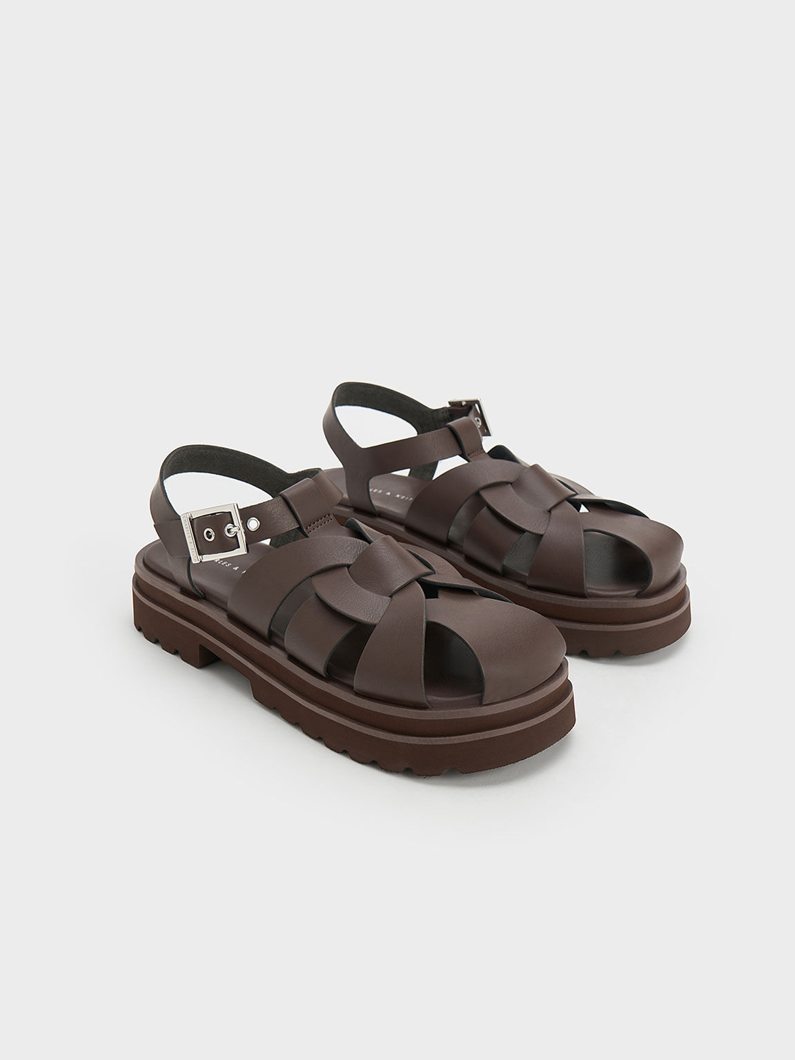 Buy Tan Flat Sandals for Women by Dchica Online | Ajio.com