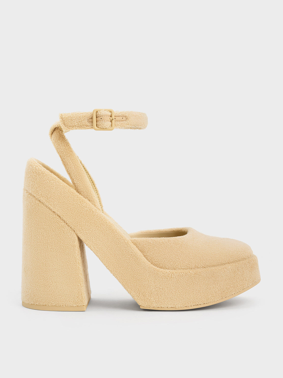 WOMAN – BEIGE peep-toe high heel | miMaO ®
