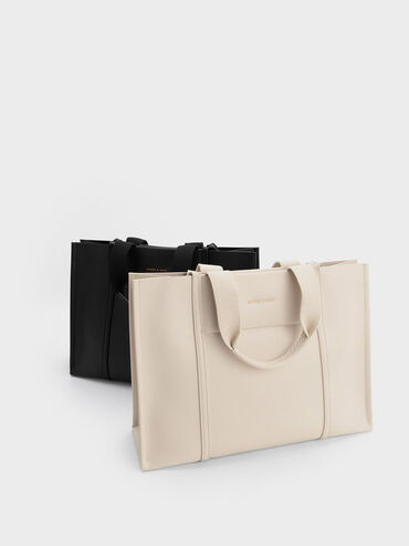 Shalia Tote Bag, Beige, hi-res