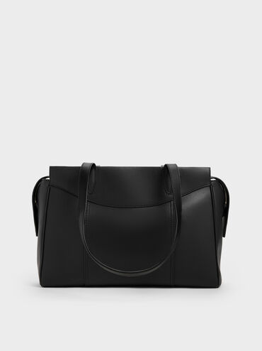 Roan Tote Bag, Black, hi-res