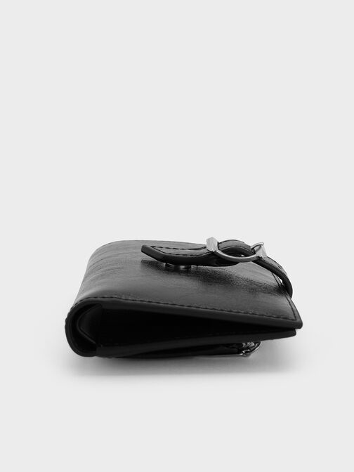 Bryna Belted Wallet, Noir, hi-res