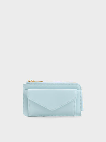 Eudora Envelope Card Holder, Blue, hi-res