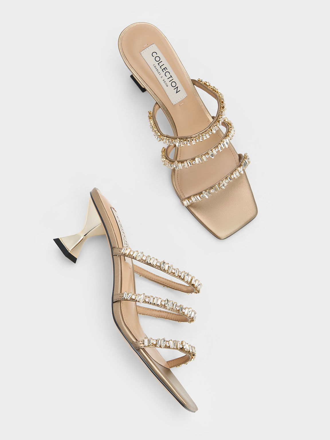 Gold open toe sandals sales