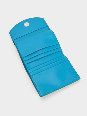 Alouette Small Wallet, Ocean, hi-res