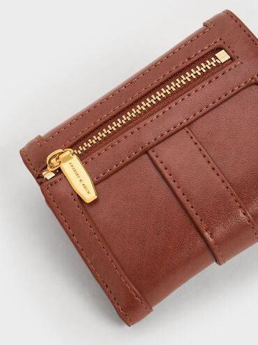 Este Belted Small Wallet, Mocha, hi-res