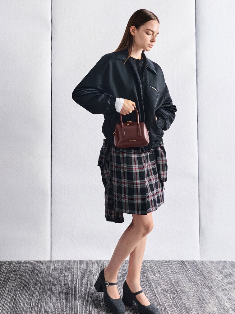 Deyna Bowling Bag, Wineberry Red, hi-res